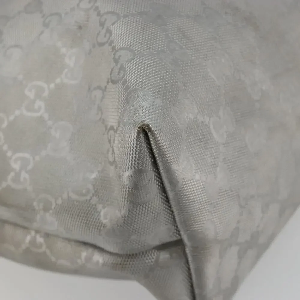 Gucci GG Imprime Tote Silver